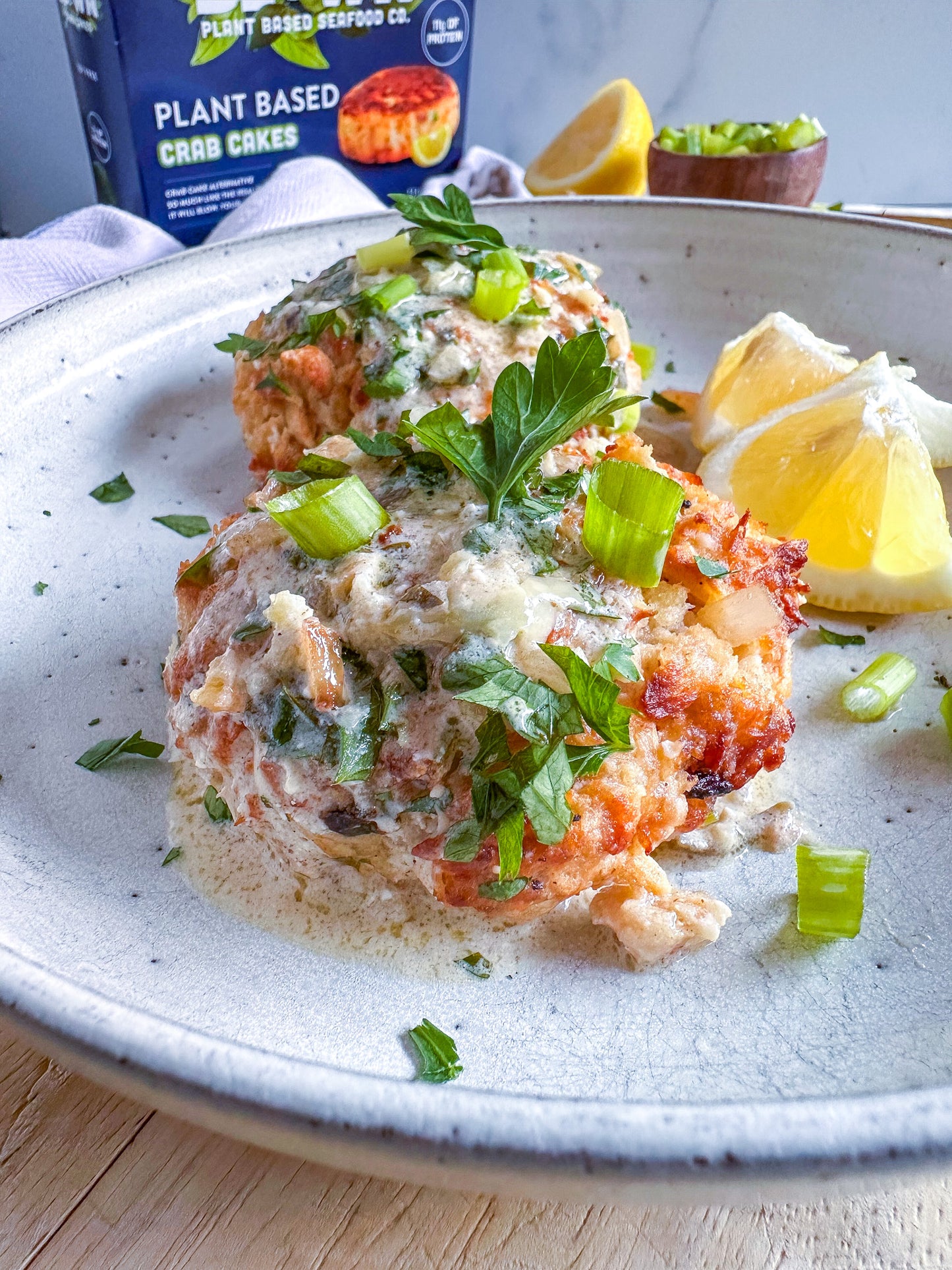 Mind Blown Pan Fried Crab Cakes in a Citrus Butter Sauce