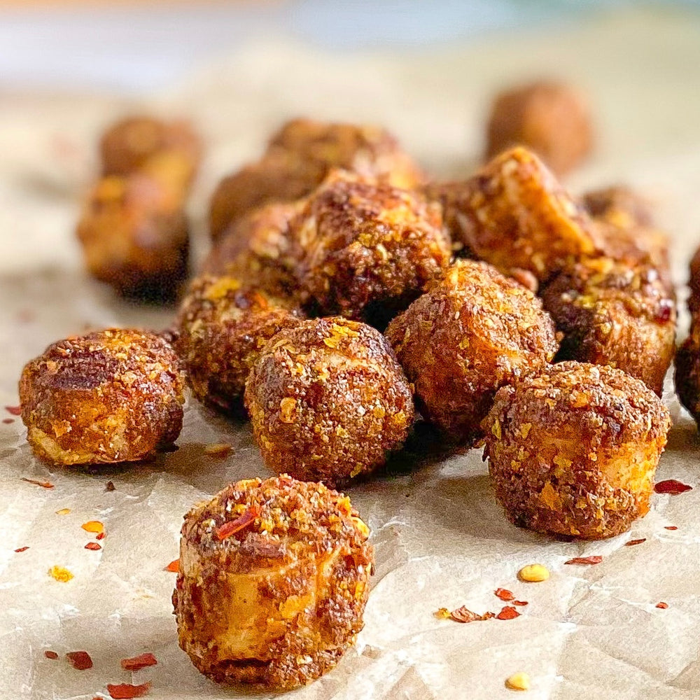 Spicy Mind Blown Dusted Scallops