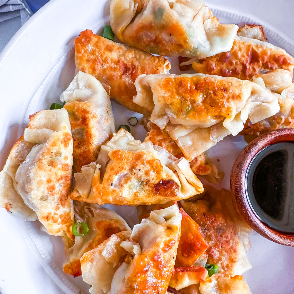 Mind Blown Crab Potstickers